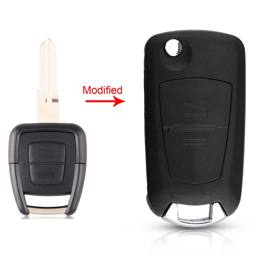 [OP28CS2B-V2] CARCAÇA CONVERTÍVEL PARA CORSA C/MERIVA/COMBO COM 2 BOTÕES, YM28