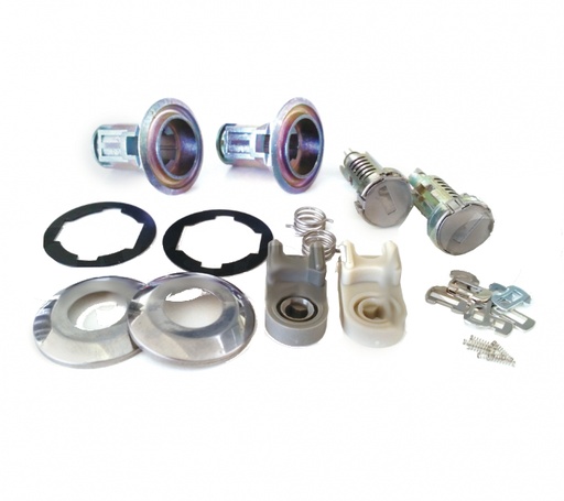 [PE72CP02B-AF] PAIR OF DISASSEMBLED DOOR LOCKS FOR 106, 205, 405 NE72 (252196)