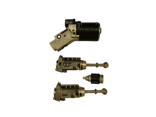 [PE83JC04-OE] PSA 2008, 308 (2ND GENERATION) LOCK SET (IGNITION + 2 DOOR LOCK + FUEL) 1610783580, 1608682880 - ORIGINAL  - 