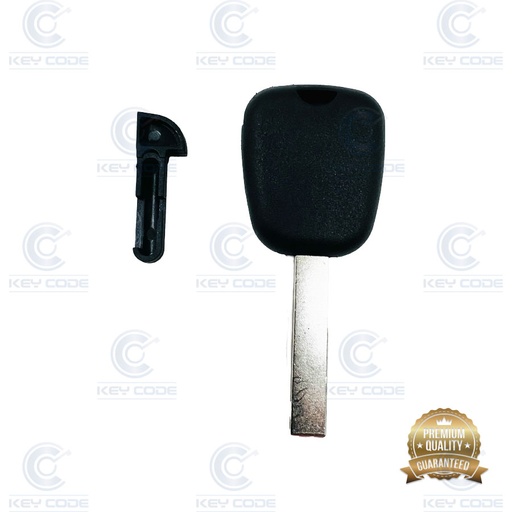 [PE83LT01-P] PSA HU83 GLASS AND CARBON TRANSPONDER KEY (WITH SUPPORT) - PREMIUM QUALITY