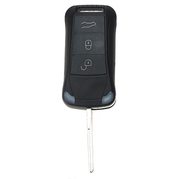 [PO100TE01-AF] PORSCHE CAYENNE 3 BUTTONS FLICK LASER KEY REMOTE PCF7947 ID46 (95563794522, 95563794528) 433 mhz ASK