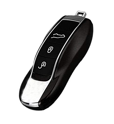 [PO100TE02KL-433-AF] MANDO PORSCHE KEYLESS DE 3 BOTONES PARA CAYENNE 958 Y PANAMERA HITAG PRO ID49 433 mhz