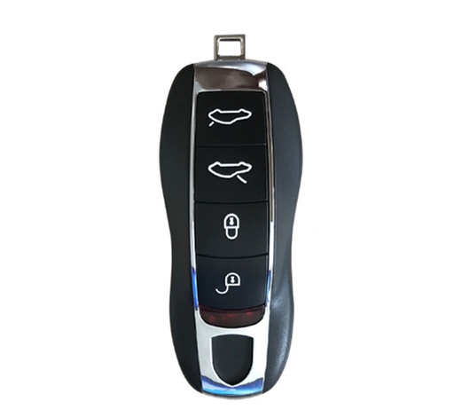 [PO100TE05KL-AF] MANDO KEYLESS PORSCHE DE 4 BOTONES (HITAG PRO) 433 mhz
