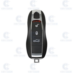[PO66CS3B-KL] COQUE TELECOMMANDE INTELLIGENT PORSCHE 3 BOUTONS HU66
