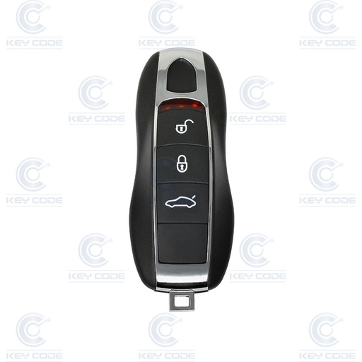 [PO66CS3B-KL] CARCASA MANDO INTELIGENTE PORSCHE 3 BOTONES HU66 