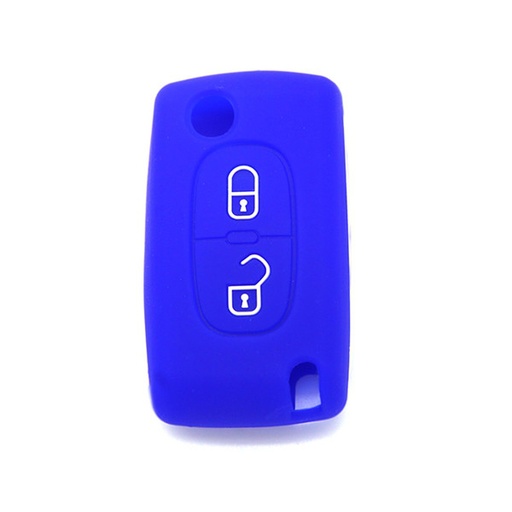 [PSAFS2B-A] SILICONE CASE FOR 2-BUTTON FOLDABLE REMOTES PSA - BLUE