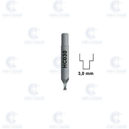 [RIC01715B] FRESA KEYLINE DE 3MM HSS HC030 D.3  RIC01715B