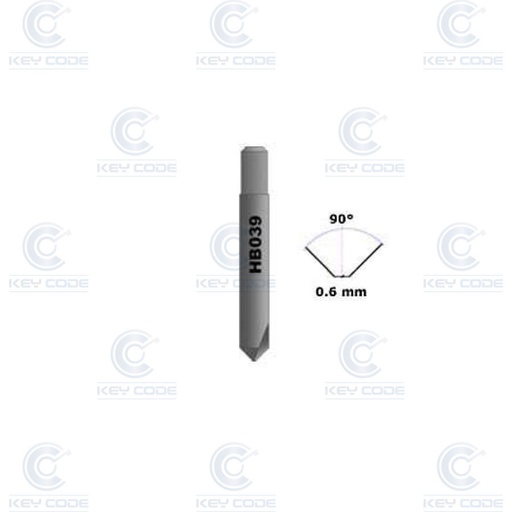 [RIC01785B] FRESA KEYLINE HSS HB039 D6 90° P.0,6 RIC01785B