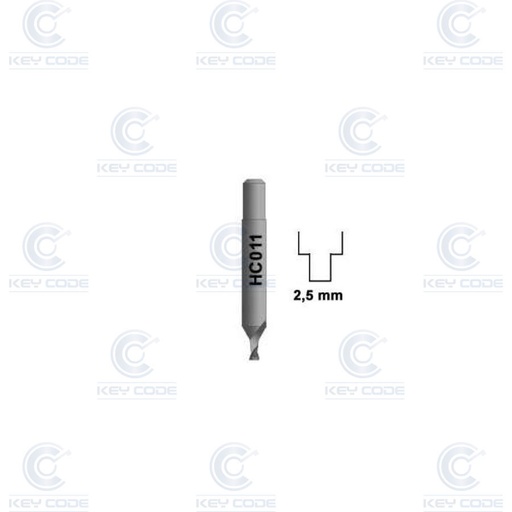 [RIC01810B] FRESA KEYLINE CUTTER 2 EL. CUTS HSS HC011 D.2,5MM RIC01810B