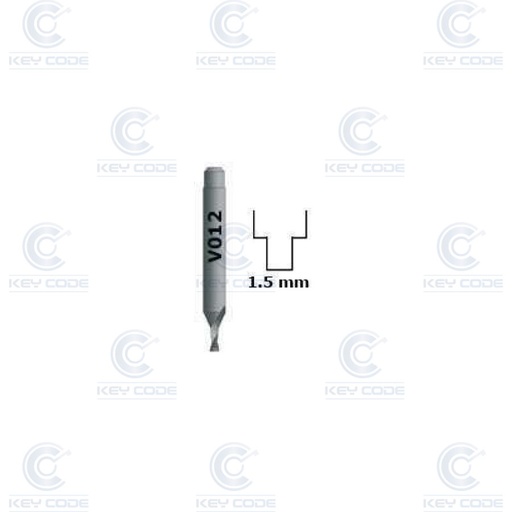 [RIC05274B] FRESA KEYLINE V012 33X1.5X4 PARA GYMKANA, VERSA, NINJA VORTEX Y NINJA TOTAL