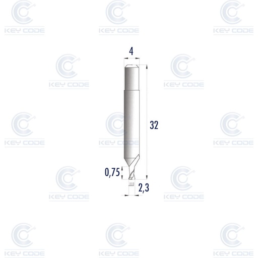 [RIC05506B] FRESA KEYLINE V016 RIC05506B PARA VERSA, NINJA VORTEX Y NINJA TOTAL