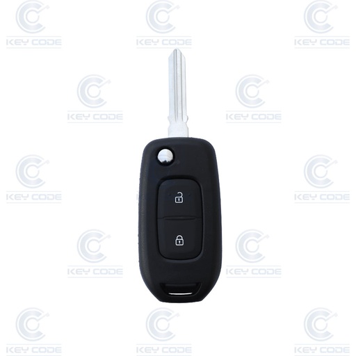 [RN101TE04-AF] TÉLÉCOMMANDE PLIABLE RNLT 2 BOUTONS POUR LOGAN II HITAG 128 BITS AES ID4A 7961M 433 Mhz FSK