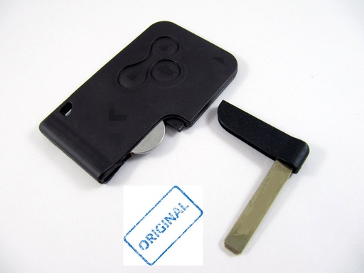 [RN101TJ01-OE] TARJETA RNLT MEGANE II/SCENIC DE 3 BOTONES (02-10) SIN ESPADIN (7701209132) PCF7947 ID46 433 Mhz - ORIGINAL