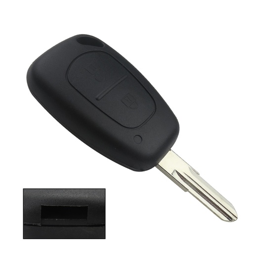 [RN102CS2B-FM] CARCASA MANDO RNLT MASTER / MOVANO / TRAFIC / VIVARO 2 BOTONES FIJO VAC102 