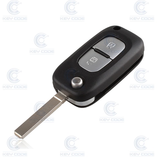 [RN102TE06-OE] MANDO RNLT CLIO III/TWINGO/KANGOO/MODUS/ PLEGABLE 2 BOTONES VA2 (7701210033) PCF7961 433 Mhz ASK ORIGINAL 
