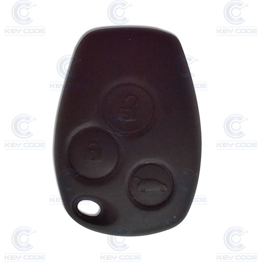 [RN102TE09S-47-OE] MANDO CLIO III, KANGOO II, MODUS FIJO 3 BOTONES (PCF7947 ID46) (770120936) SIN ESPADIN VAC102 SIN LOGO 433 mhz