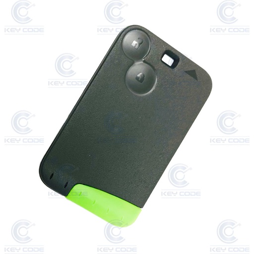 [RN103TJ01-OE] RENAULT LAGUNA 2-BUTTON CARD (7701209122) ID46 WITHOUT BLADE 433 MHz - ORIGINAL