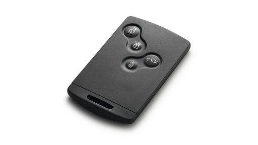 [RN106TJ01-OE] 4-BUTTON KEYLESS SMART CARD FOR RENAULT ZOE ELECTRIC PCF7952 ID46 (285973302R) WITHOUT EMERGENCY KEY BLADE 433 MHz