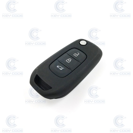 [RN110TE02-OE] TELECOMMANDE PLIABLE AVEC 3 BOUTONS POUR RNLT KADJAR (805676677R, 7701209833) PCF7961 SANS EBAUCHE VA2 ET HYN18 433 Mhz - ORIGINALE