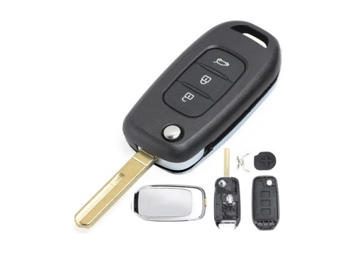 [RN18CS3B] COQUE DE TELECOMMANDE PLIABLE RNLT AVEC 3 BOUTONS HYN18