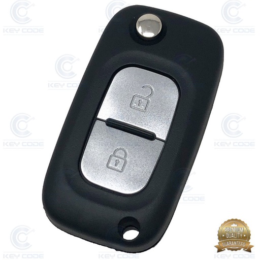 [RN2CS2B-P] RNLT CLIO III, KANGOO, MODUS FLIP KEY REMOTE CASE (2 BUTTONS) VA2 - PREMIUM QUALITY