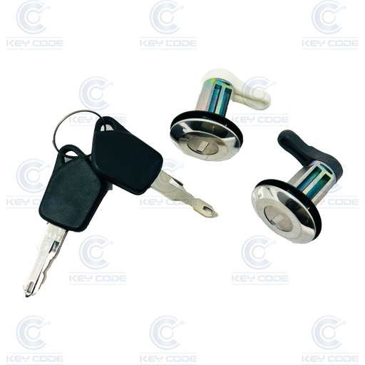 [RN72CP03-AF] JUEGO CERRADURA PUERTA CLIO I/R-21/SUPER 5 (252342)