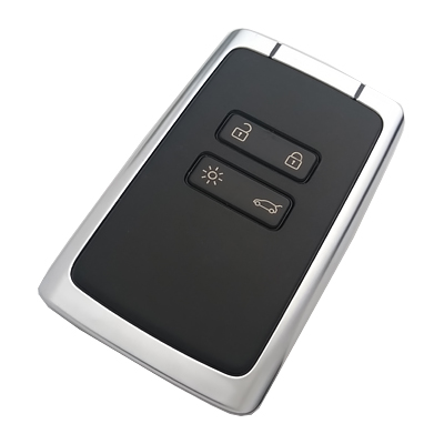 [RNCS4B-TJM4] COQUE CARTE RNLT MEGANE IV 4 BOUTONS SANS EBAUCHE