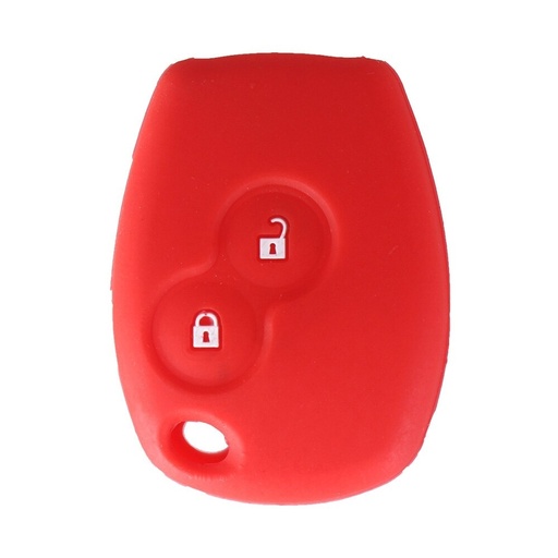 [RNFS2B-R] ETUI EN SILICONE POUR TELECOMMANDES FIXES AVEC 2 BOUTONS POUR RNLT - ROUGE
