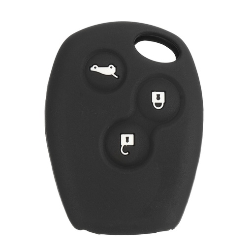 [RNFS3B-N] ETUI EN SILICONE POUR TELECOMMANDES FIXES AVEC 3 BOUTONS POUR RNLT - NOIR