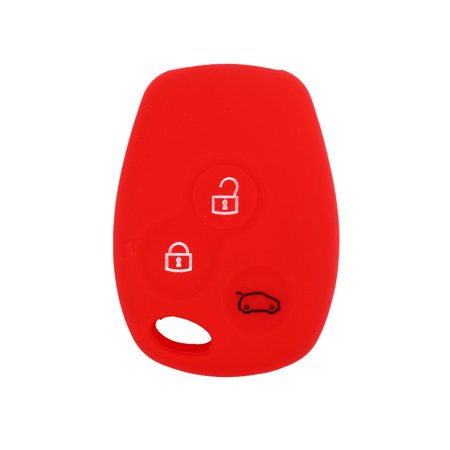 [RNFS3B-R] FUNDA DE SILICONA PARA MANDOS FIJOS DE 3 BOTONES DE RNLT - ROJO 