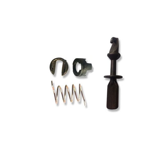 [SE000LV08] LEVER SET WITH HOOK IBIZA, GOLF III WITH SPRING, LOCK AND ROTOR (HU49)
