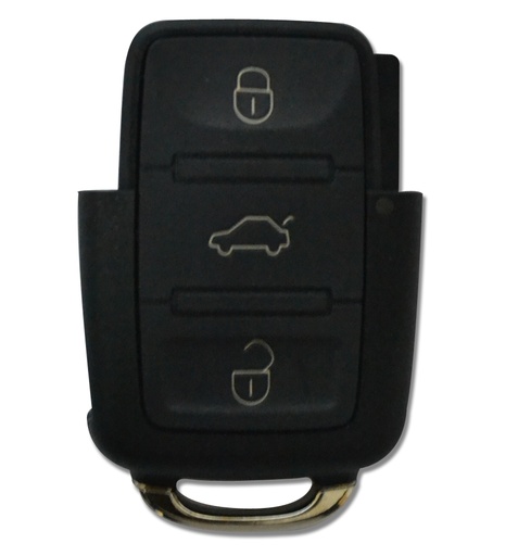 [SE100TE01-AF] SEAT IBIZA 3 BUTTONS REMOTE (08+) 1K0959753N (KEY BLADE NOT INCLUDED) 433 Mhz