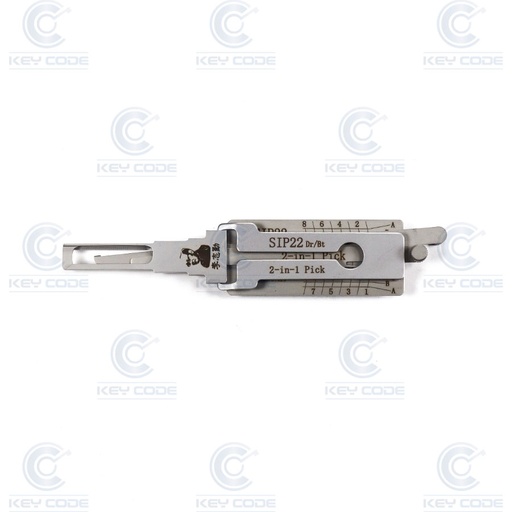 [SIP22-TL-AG] CROCHET LISHI 2-1  SIP22 FIAT, LANCIA, IVECO / ANTIREFLET
