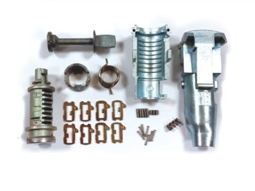 [SK66CP01B-AF]  SKODA FABIA Y OCTAVIA DISASSEMBLED DOOR LOCK (6Y0898167E, 1Z0837167D) HU66