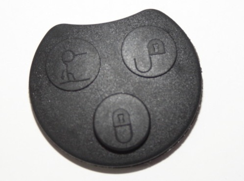[SMBO3B-N] BOUTON GOMME SMART NOIR 3 BUTTONS