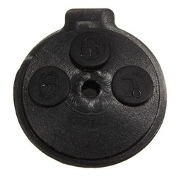 [SMBO3BR-N] BOTONERA NEGRA DE GOMA DE MANDO REDONDO SMART DE 3 BOTONES