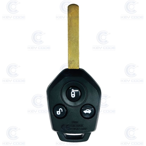 [SU100TE01-AF] SUBARU FORRESTER 3 BUTTON REMOTE KEY  ID6D-60 433 MHZ ASK