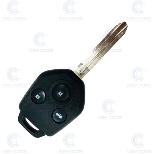 [SU100TE02-AF] SUBARU FORRESTER 3 BUTTON REMOTE KEY ID60-ID62 80 bits 433 mhz  NSN14 ASK