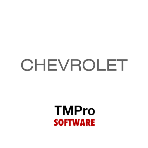 [TMPRO_172] SOFTWARE TMPRO 172 CHEVROLET IMMOBOX SHIN CHANG ID4D