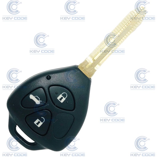 [TO100TE01-OE] MANDO FIJO 3 BOTONES TOYOTA LANDCRUISER, PRADO, CAMRY, ALPHARD (2000-2009) ID67 - ORIGINAL 