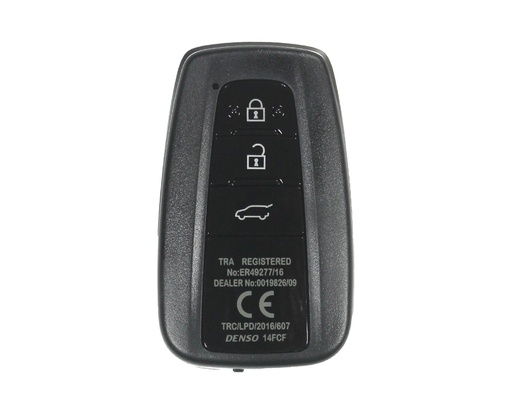 [TO100TE03-OE] CONTROLE REMOTO SMARTKEY 3 BOTÕES PARA TOYOTA LAND CRUISER, PRADO +2017 (8990460L60) TEXAS CRYPTO 128 AES - ORIGINAL