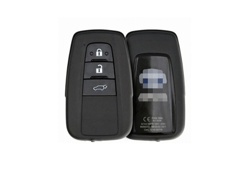 [TO102TE06-OE] MANDO KEYLESS DE 3 BOTONES DE TOYOTA RAV4 2019-2020 (8990H42190, 89904,02070,) DST-AES RF430 HITAG 128 BITS PAGE 1 AA - ORIGINAL