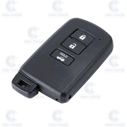 [TO105TE05-AF] MANDO INTELIGENTE DE 3 BOTONES PARA TOYOTA AURIS, YARIS HIBRIDO 8A CRYPTO 128 BITS AES H 433Mhz FSK