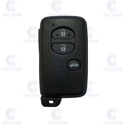 [TO105TE06-AF] 3 BUTTONS SMART REMOTE FOR TOYOTA AVENSIS 2009+ (89904-05040 B75EA)ID4D 67/68/70 CRYPTO 40/80 BITS DST 433Mhz FSK