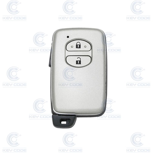 [TO108TE01-AF] MANDO INTELIGENTE DE 2 BOTONES DE TOYOTA HIGHLANDER Y KLUGER (2007 - 2014) (89904-48E90) CRYPTO DST ID4D 67/68/70 433MHZ FSK