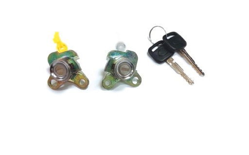 [TO43CP05B-AF] PAREJA DE CERRADURAS DE PUERTA TOYOTA DESMONTADAS COROLLA (96-02) (6905112490) TOY43
