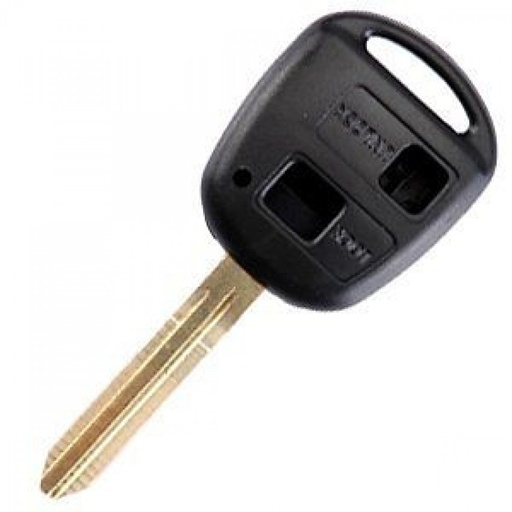 [TO43CS2B] CARCASA MANDO TOYOTA 2 BOTONES (TOY43/TOYO-15) 
