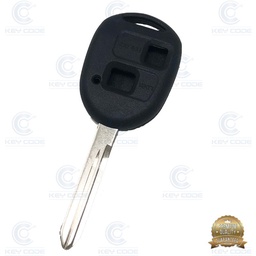 [TO47CS2B-P] CARCASA 2 BOTONES TOYOTA (TOY47) DURASHELL - CALIDAD PREMIUM