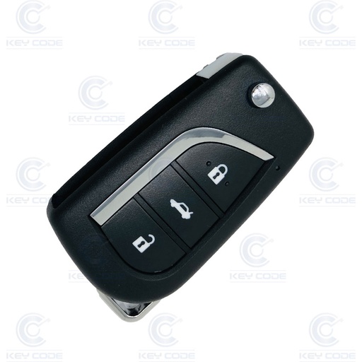 [TO900TE19-OE] CONTROLE DOBRÁVEL 3 BOTÕES TOYOTA VERSO 890700509084 4D70 - ORIGINAL