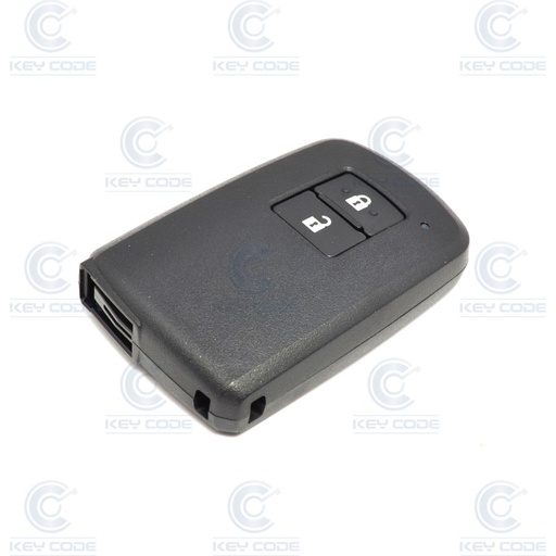 [TO900TE22-OE] TELECOMMANDE ORIGINALE AVEC 2 BOUTONS POUR TOYOTA AURIS (2012-2015), YARIS (2012-2017) (899040D130, 8990442130) ID74 H